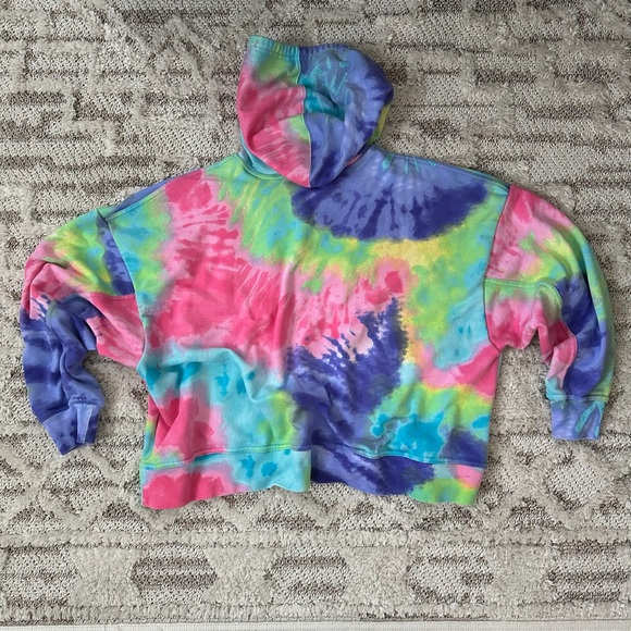 Nike Women's French Terry Tie Dye Training Hoody Size XL - Picture 3 of 3